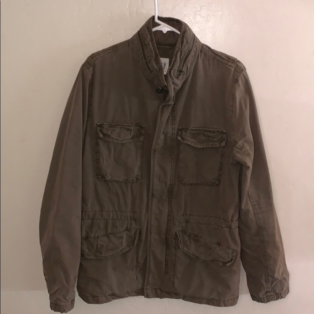 GAP green military jacket